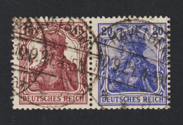 W 14 MiNr. 142a, 87IId Gestempelt, Geprüft  (0722) - Used Stamps