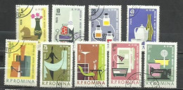 7529A-SERIE COMPLETA RUMANÍA 1962 PROFESIONES 1879/1887 - Used Stamps