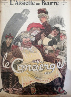 1905 Revue Ancienne " L'ASSIETTE AU BEURRE " N° 200 + SUPPLÉMENT - LE CONCIERGE GRANDJOUAN ..... - 1900 - 1949