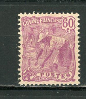 GUYANE (RF) - LAVEUR D'OR  - N°Yt 84** - Unused Stamps