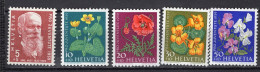 T3719 - SUISSE SWITZERLAND Yv N°634/38 ** Pro Juventute - Unused Stamps