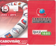 PORTUGAL - Cabovisao, Satellite TV Card 15 Days, Sample - Andere & Zonder Classificatie