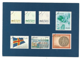 ÅLAND - The First Stamps 1984 - FINLAND  - - Timbres (représentations)