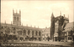 11231649 Oxford Oxfordshire Magdalen College Quad  - Andere & Zonder Classificatie