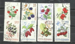 7529C-SERIE COMPLETA RUMANÍA 1964 VEGETALES FRUTALES 1964 Nº 2084/2091 - Used Stamps
