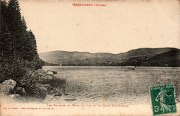N°2848 W -cpa Gérardmer -les Falaises De Bord Du Lac- - Gerardmer