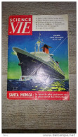 Science Et Vie  N°506 Nov 1959 Paquebot France Plan Dépliant Phare Oiseau Marine - Schiffe