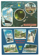 ÅLAND - MARIEHAMN - 2 Postcards - FINLAND - - Finnland