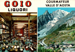 CPM - COURMAYEUR - GOIO LIQUORI - Avenue Mt Blanc - Edition Casa Del Ricordo - Other & Unclassified