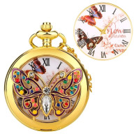 Montre Gousset NEUVE - Papillons - Horloge: Zakhorloge