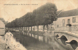 89 LIGNY LE CHATEL BIEF DU SEREIN ET ABREUVOIR - Ligny Le Chatel