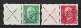 W 27.1, W 30.1 MiNr. 411, 414 Gestempelt (0722) - Used Stamps