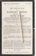 Westvleteren, 1924, Barbara Brigou, Decock - Andachtsbilder