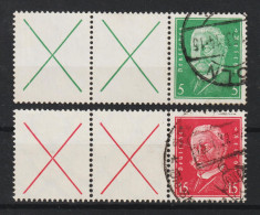 W 27.2, W 30.2 MiNr. 411, 414 Gestempelt (0722) - Used Stamps