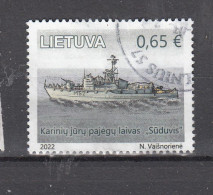 Litouwen 2022 Mi Nr 1378, Mijnenveger „LKL Sūduvis“, Ship - Lituanie