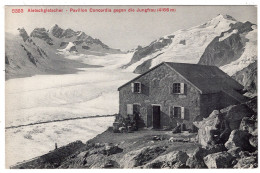 ALETSCHGLETSCHER - Pavillon Concordia Gegen Die Jungfrau - Photoglob 8353 - Hérémence