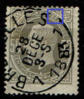 35  Obl  Tache Noire Sur BE - 1869-1883 Leopold II