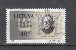 Litouwen 1999 Mi Nr 606,   Vladas Mironas - Litauen