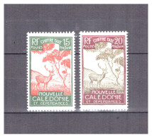 NOUVELLE  CALEDONIE . TAXE    N °  30 / 31 .  2  VALEURS  .  NEUVES *  SUPERBE . - Unused Stamps