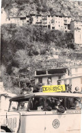TOUET-sur-VAR (Alpes-Maritimes) - Excursion Autocar SEA (Sud-Est Automobiles) 24 R Gounod, Nice - Carte-Photo, 21/4/1937 - Autres & Non Classés