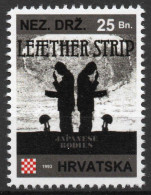 Leaether Strip - Briefmarken Set Aus Kroatien, 16 Marken, 1993. Unabhängiger Staat Kroatien, NDH. - Croatie