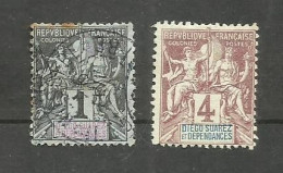 DIEGO-SUAREZ N°25, 27 Cote 5.50€ - Used Stamps