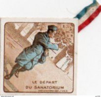 2V8Bv  Insigne Militaire Décoration Vignette Médaille Guerre 14/18 Journée Des Tuberculeux Anciens Soldats - France