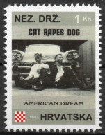 Cat Rapes Dog - Briefmarken Set Aus Kroatien, 16 Marken, 1993. Unabhängiger Staat Kroatien, NDH. - Croatie