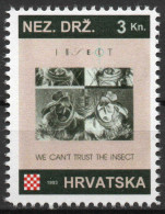 Insekt - Briefmarken Set Aus Kroatien, 16 Marken, 1993. Unabhängiger Staat Kroatien, NDH. - Croatia