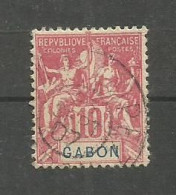 GABON N°20 Cote 8€ - Usados