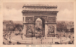 75-PARIS ARC DE TRIOMPHE-N°5163-E/0377 - Arc De Triomphe