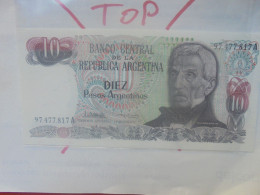 ARGENTINE 10 PESOS ND (1983-84) Neuf (B.33) - Argentine