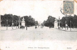 75-PARIS AVENUE DES CHAMPS ELYSEES-N°5164-C/0091 - Champs-Elysées