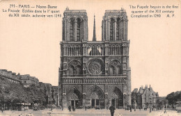 75-PARIS NOTRE DAME-N°5164-B/0361 - Notre Dame De Paris