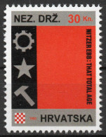 Nitzer Ebb - Briefmarken Set Aus Kroatien, 16 Marken, 1993. Unabhängiger Staat Kroatien, NDH. - Croatie