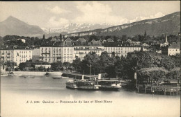 11199692 Genf GE Promenade Du Lac 
Mont-Blanc  - Autres & Non Classés
