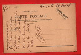 (RECTO / VERSO) CARTE POSTALE FRANCHISE MILITAIRE - Lettres & Documents
