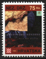 Apoptygma Berzerk - Briefmarken Set Aus Kroatien, 16 Marken, 1993. Unabhängiger Staat Kroatien, NDH. - Croatia