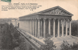 75-PARIS EGLISE DE LA MADELEINE-N°5165-F/0009 - Chiese