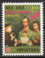 DÖF - Briefmarken Set Aus Kroatien, 16 Marken, 1993. Unabhängiger Staat Kroatien, NDH. - Croatie