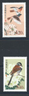 Chine N°3983/84** (MNH) 2002 - Faune "Oiseaux" - Neufs