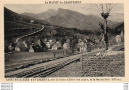 2V11Mx   38 Saint Philibert D'Entremont Sur La Route Des Alpes Et Le Grand Som - Autres & Non Classés