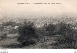 2V10Fo   95 Sannois Vue Generale Prise Des Vieux Moulins (vue Pas Courante) - Sannois