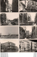 2V9Sme    Lot De 11 Photos Originales (10cm X 7cm) Italie Venise Dans Les Années 60 - Autres & Non Classés