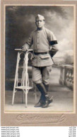 2V9Ch  Cdv Militaire Soldat Du 19eme Regiment Brassard Noir - Fotografie