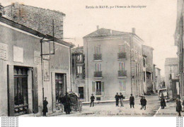 2V11Bv   04 Mane Entrée Du Village Par La Route De Forcalquier - Other & Unclassified