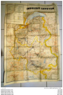 Carte Geogaraphique D'état Major De L'armée Allemande Le Savoyen Savoie Guerre 39/45 - Carte Geographique