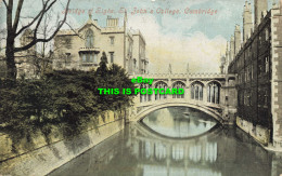 R587213 Bridge Of Sighs. St. Johns College. Cambridge. Valentines Series. 153. 1 - Monde