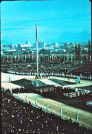 Diapositive Diapo Les Jeux Olympiques D'Hiver GRENOBLE 1968 Cérémonie D'ouverture Le Drapeau Hissé Sur Le Mat - Diapositivas