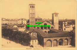 R587235 Milano. Basilica Di S. Ambrogio. Cesare Capello - Monde